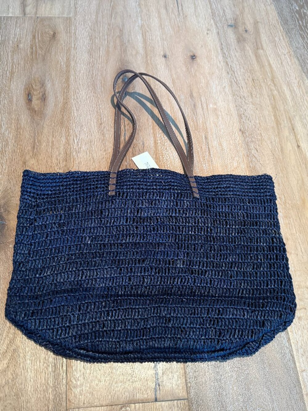 Buji Baja Ibiza Tote by Designer Hat Attack in Navy New With Tags
